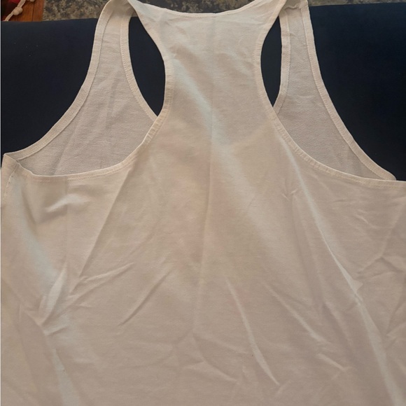 The 7 line army Mets White Tank Top with Blue Graphic of NY with city outline - Picture 4 of 4